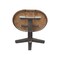 International Concepts 36 in. Solid Wood Round Top Pedestal Table w/12 in. Leaf-36.1 in.High-Dining Height in Hickory/Coal K45-36RXT-23B-36 - alternate 8